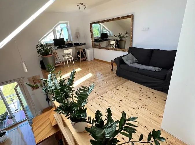 Apartament Loft Z Antresola W Gdansku * 格但斯克